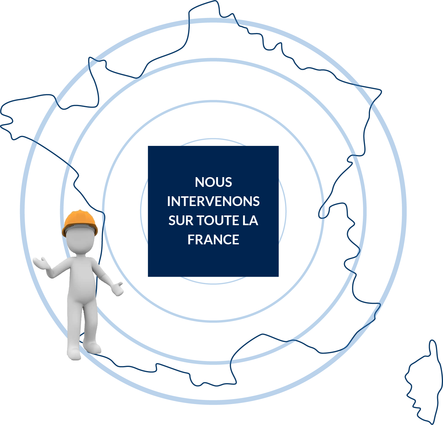 Carte d'interventions